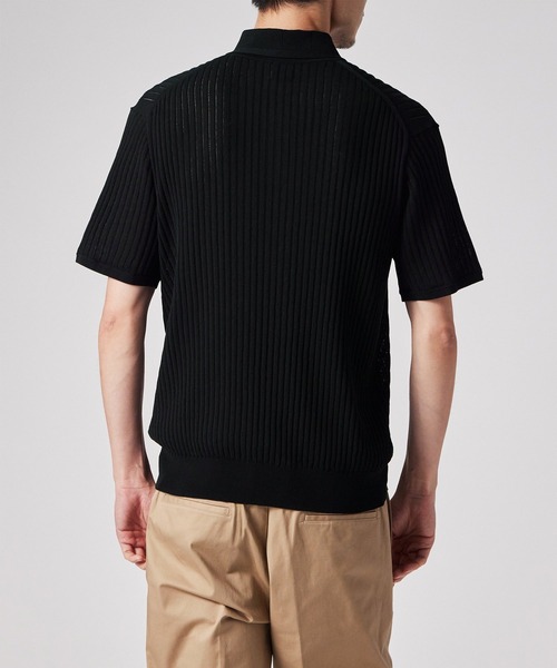 Paul Smith(ポールスミス)の「ワイドリブ 半袖ニットポロ / 153400 267Z(ニット/セーター・メンズ・インディゴブルー/ピンク/ブラック・LARGE/MEDIUM/X-LARGE)」の19枚目の写真