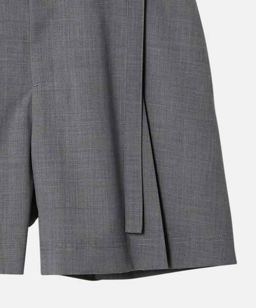 LE CIEL BLEU(ルシェルブルー)の「タックフロントショーツ / Tucked Front Shorts(その他パンツ・レディース・グレー/ブラック・36/34/38)」の13枚目の写真