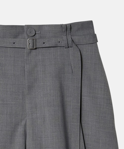 LE CIEL BLEU(ルシェルブルー)の「タックフロントショーツ / Tucked Front Shorts(その他パンツ・レディース・グレー/ブラック・36/34/38)」の12枚目の写真