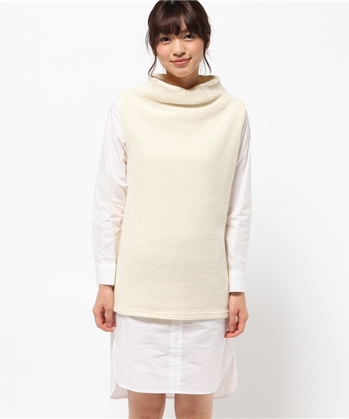 OUTLET（アウトレット）の「【Sheta】ドッキングワンピース（ワンピース・レディース・ブラック/オフホワイト・FREE）」の3枚目の写真