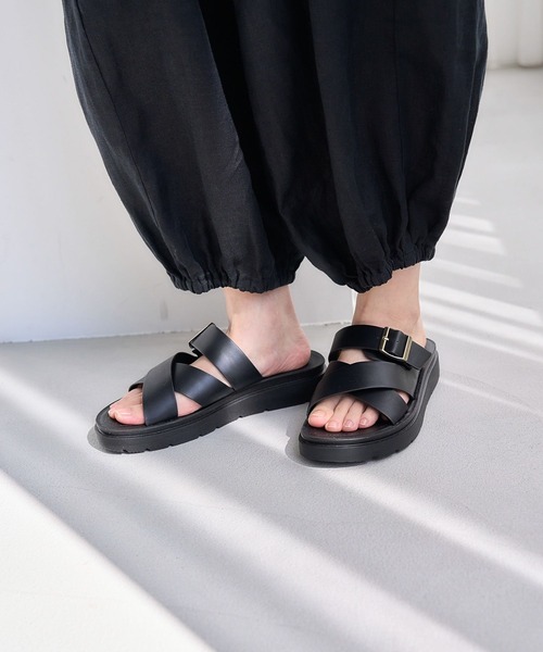 studio CLIP（スタディオクリップ）の「【軽量】軽らくベルトサンダル（サンダル・レディース・ブラウン/ブラック/その他1/その他2・MEDIUM/LARGE/SMALL）」の11枚目の写真