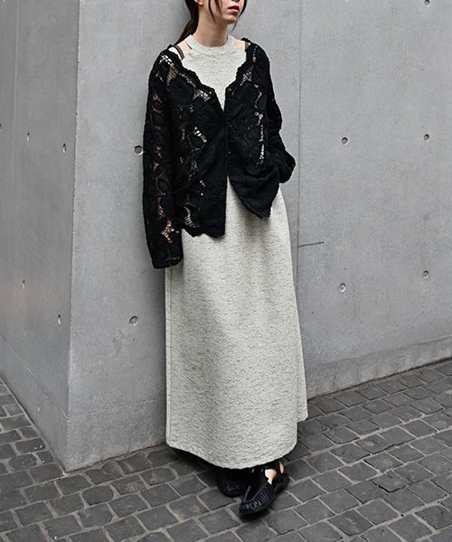 WILLFULLY（ウィルフリー）の「scalloped patchwork lace SH/JK