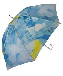macocca（マコッカ）の「kupla クプラ tamayura 長傘 雨傘 ビニール傘 昼下がり ブルー（長傘）」