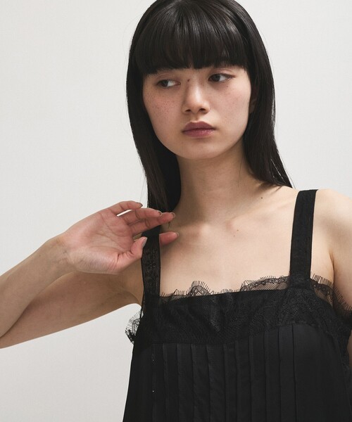ADAM ET ROPE'（アダムエロペ）の「【PROVOKE（プロヴォーク）】別注cupro salopette（つなぎ/オールインワン・レディース・ダークブラウン/チャコールグレー・FREE）」の13枚目の写真