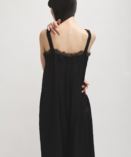 ADAM ET ROPE'（アダムエロペ）の「【PROVOKE（プロヴォーク）】別注cupro salopette（つなぎ/オールインワン・レディース・ダークブラウン/チャコールグレー・FREE）」の14枚目の写真
