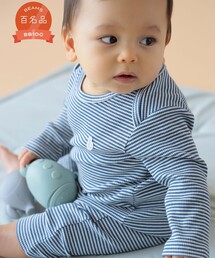 a*n様 新品 ロンパース ブルー 80 a*n様 新品 ロンパース ブルー 80 ロンパース（ブルー・ネイビー