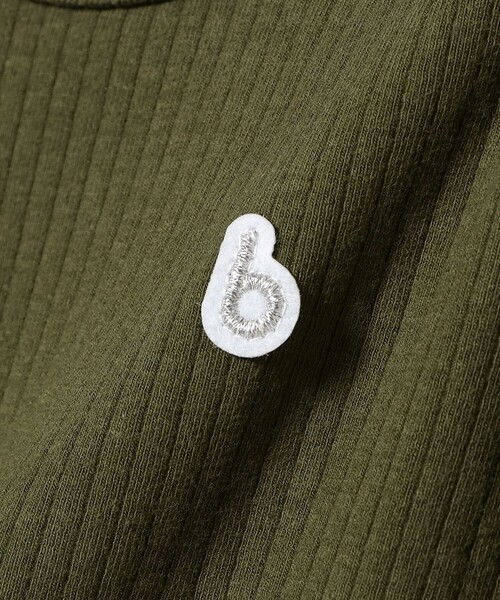 こども ビームス（コドモビームス）の「ベビー リブ カバーオール 2025FW（70～80cm）（ロンパース・キッズ・ブルー/パープル系その他4/オリーブ・70/80）」の14枚目の写真