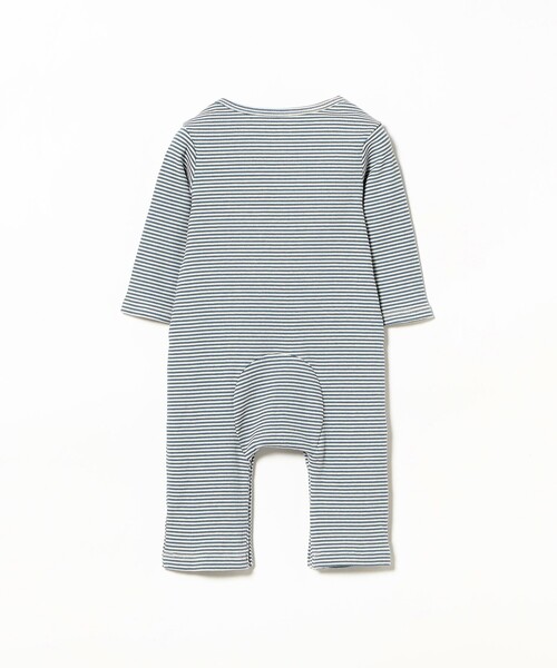 こども ビームス（コドモビームス）の「ベビー リブ カバーオール 2025FW（70～80cm）（ロンパース・キッズ・ブルー/パープル系その他4/オリーブ・70/80）」の16枚目の写真