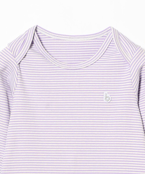 こども ビームス（コドモビームス）の「ベビー リブ カバーオール 2025FW（70～80cm）（ロンパース・キッズ・ブルー/パープル系その他4/オリーブ・70/80）」の19枚目の写真