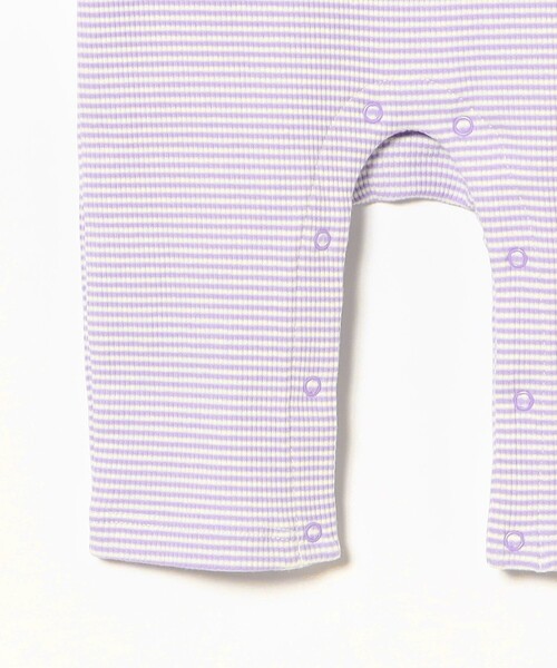 こども ビームス（コドモビームス）の「ベビー リブ カバーオール 2025FW（70～80cm）（ロンパース・キッズ・ブルー/パープル系その他4/オリーブ・70/80）」の21枚目の写真