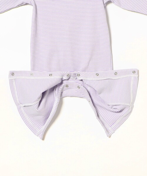 こども ビームス（コドモビームス）の「ベビー リブ カバーオール 2025FW（70～80cm）（ロンパース・キッズ・ブルー/パープル系その他4/オリーブ・70/80）」の22枚目の写真