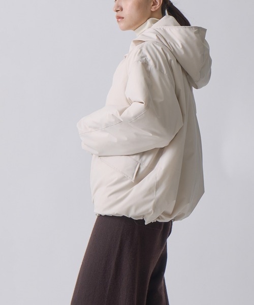「miffew/ ミフュー」HOODED DOWN JACKET
