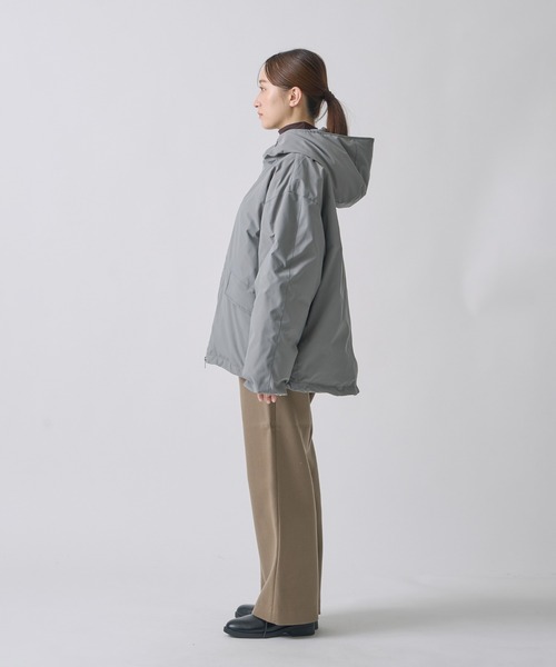 miffew(ミフュー)の「「miffew/ ミフュー」HOODED DOWN JACKET(ダウンジャケット/コート・レディース・オフホワイト/オリーブ/ブラック・3/2/1/4)」の12枚目の写真