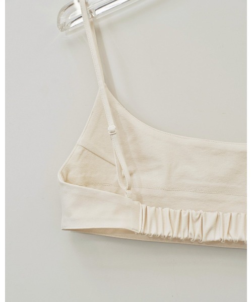 TODAYFUL(トゥデイフル)の「TODAYFUL Back Gather Bustier 12420419(その他アンダーウェア/インナー・レディース・ブラック/オフホワイト・FREE)」の8枚目の写真