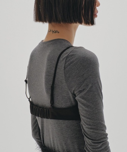 TODAYFUL(トゥデイフル)の「TODAYFUL Back Gather Bustier 12420419(その他アンダーウェア/インナー・レディース・ブラック/オフホワイト・FREE)」の7枚目の写真