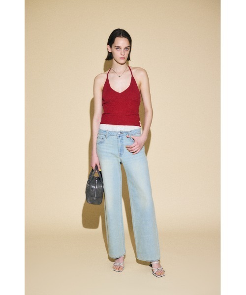 セール】BOXER LAYERED STRAIGHT（デニムパンツ）｜MOUSSY