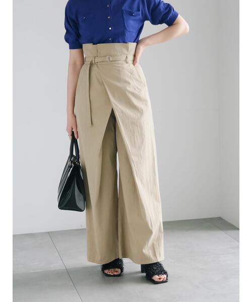 セール】ハイウエストワイドチノパンツ《2025summer catalog
