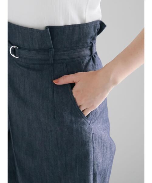 Te chichi（テチチ）の「ハイウエストワイドチノパンツ《2025summer catalog item》（その他パンツ・レディース・ブルー/ベージュ・F）」の14枚目の写真