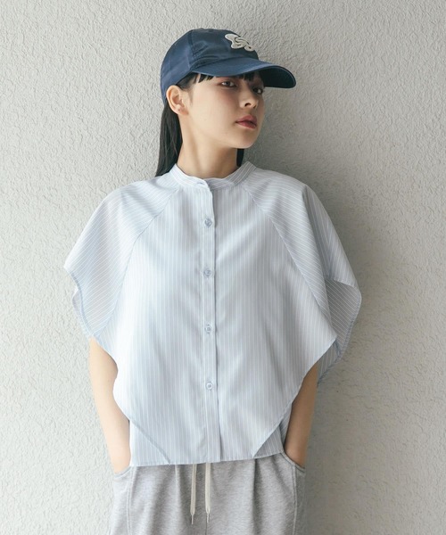 KBF（ケイビーエフ）の「プランプエンブロイダリーサテンCAP（キャップ・レディース・ブラウン/ネイビー・ONE）」の9枚目の写真