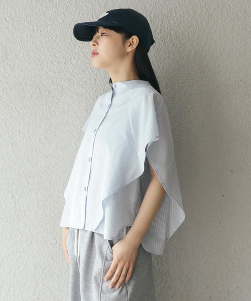 KBF（ケイビーエフ）の「プランプエンブロイダリーサテンCAP（キャップ・レディース・ブラウン/ネイビー・ONE）」の10枚目の写真