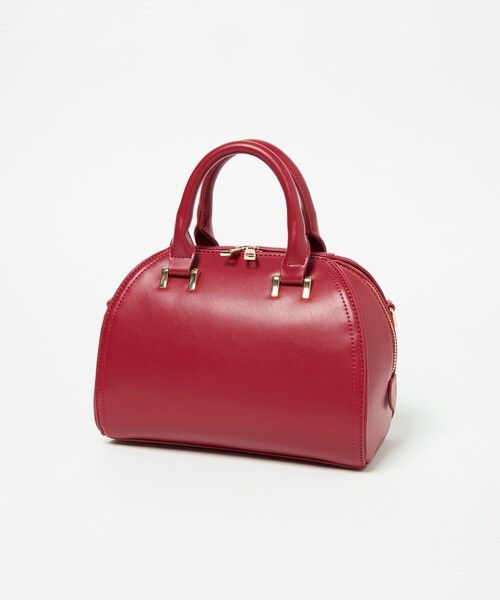 25新作❤️ジーフォア ゴルフバケットバッグ　·ショルダーバッグ2way 赤 COACH コーチ F38250 2WAY ショルダーバッグ レザー レディース