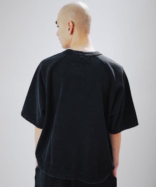 EVERLAST(スポーツ・ライフスタイル)（エバーラスト）の「atmos x EVERLAST Vintage Finish SS Sweat SHIRT / アトモス x エバーラスト ヴィンテージ フィニッシュ SS スウェット シャツ【SP】（スウェット・メンズ・ブラック・M/XL/L）」の9枚目の写真