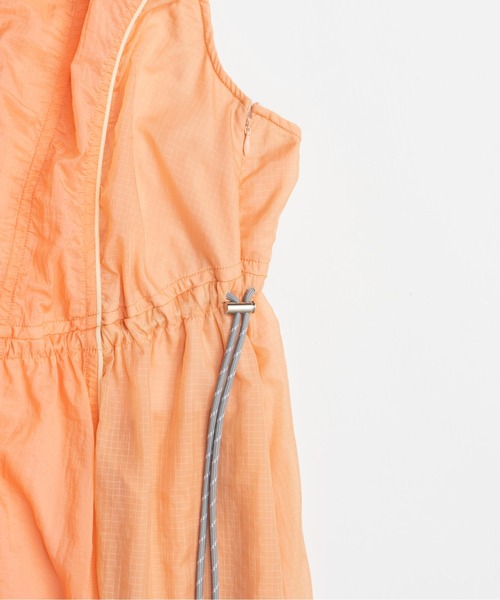 MAISON SPECIAL(メゾンスペシャル)の「Sporty Dress/スポーティワンピース【MAISON SPECIAL/メゾンスペシャル】(ワンピース・レディース・ブラック/オフホワイト/オレンジ・36/38)」の17枚目の写真