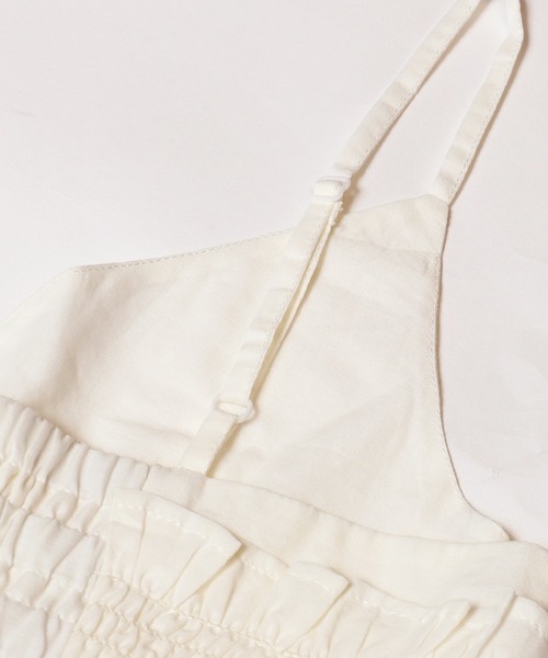 coca(coca)(コカ)の「【WEB限定セール】ギャザーキャミワンピース(ワンピース・レディース・ブラウン/アイボリー・M/L)」の18枚目の写真
