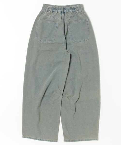 Bling Leads（ブリングリーズ）の「Z)【BLINGLEADS】825404 DENIM カーブPANT（デニムパンツ・レディース・ブラック/ブルー/ケミカルウォッシュ・FREE）」の18枚目の写真
