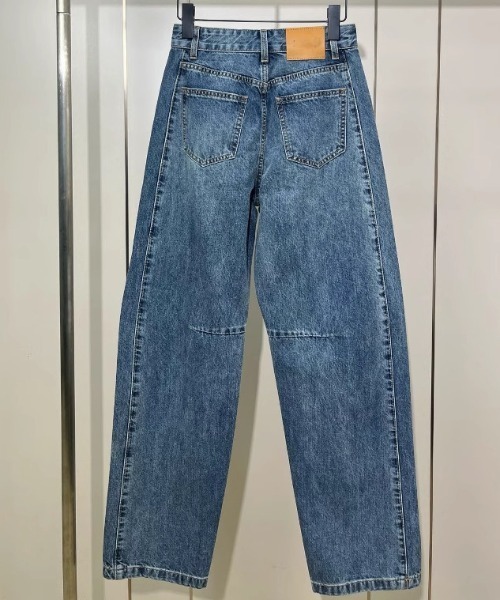 Bling Leads（ブリングリーズ）の「Z)【BLINGLEADS】825404 DENIM カーブPANT（デニムパンツ・レディース・ブラック/ブルー/ケミカルウォッシュ・FREE）」の9枚目の写真
