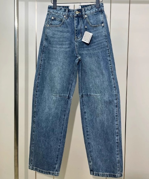 Bling Leads（ブリングリーズ）の「Z)【BLINGLEADS】825404 DENIM カーブPANT（デニムパンツ・レディース・ブラック/ブルー/ケミカルウォッシュ・FREE）」の13枚目の写真