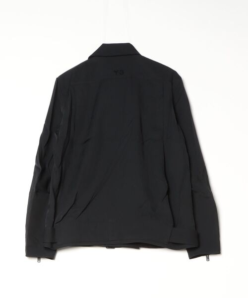 Y-3(ワイスリー)の「Y-3 RAYON TWILL BLOUSON(ブルゾン・レディース・ブラック・LARGE/MEDIUM/SMALL/X-SMALL/XX-SMALL)」の6枚目の写真