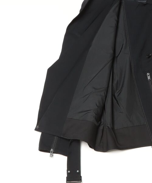Y-3(ワイスリー)の「Y-3 RAYON TWILL BLOUSON(ブルゾン・レディース・ブラック・LARGE/MEDIUM/SMALL/X-SMALL/XX-SMALL)」の7枚目の写真