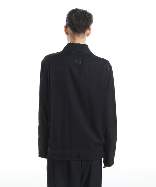 Y-3(ワイスリー)の「Y-3 RAYON TWILL BLOUSON(ブルゾン・レディース・ブラック・LARGE/MEDIUM/SMALL/X-SMALL/XX-SMALL)」の4枚目の写真