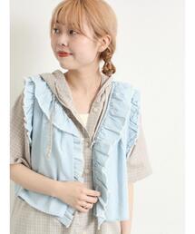 SM2 | デニムフリルベスト(ベスト)