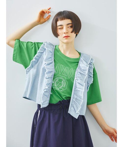 SM2（エスエムツー）の「デニムフリルベスト（ベスト）」 - WEAR
