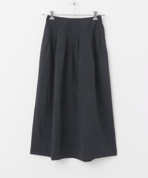 URBAN RESEARCH ROSSO WOMEN(アーバンリサーチ ロッソ)の「撥水UVピンタックコクーンスカート(スカート・レディース・ブラウン系その他/ブラック/グリーン・36/38)」の21枚目の写真