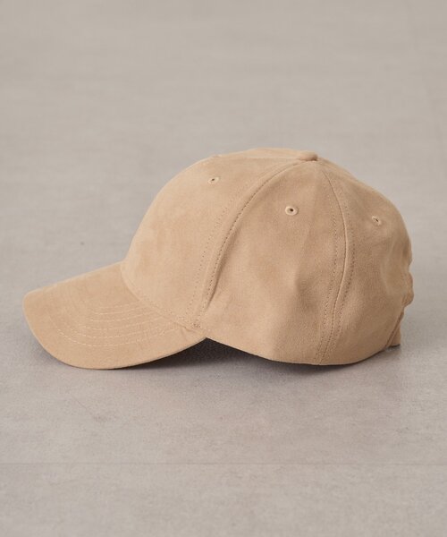 LOUNGEDRESS（ラウンジドレス）の「【GALENA】フェイクスエードCAP（キャップ・レディース・ブラウン/ベージュ・FREE）」の4枚目の写真
