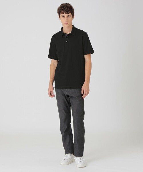 BLACK LABEL CRESTBRIDGE（ブラックレーベル・クレストブリッジ）の「オプティマクールカノコポロシャツ（ポロシャツ・メンズ・ネイビー/ブラック/オフホワイト・XL/L/M）」の16枚目の写真