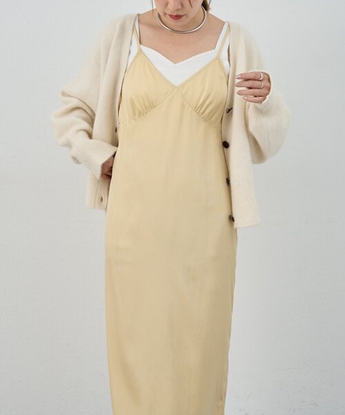 サテンキャミワンピース（ワンピース）｜SHENERY（シーナリー）の