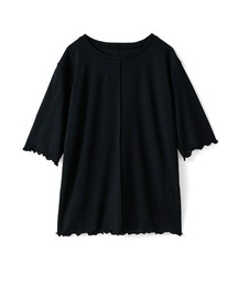 IEDIT | IEDIT ほんのりシアーが上品なユースフル五分袖カットソートップス(Tシャツ/カットソー)