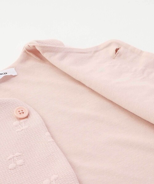 セール】【お揃い】ぽこぽこチェリーアニマル柄ベストベビー(70~80cm