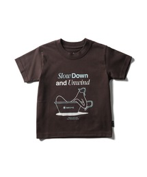 Snow Peak（スノーピーク）の「Snow Peak / Relaxation T-Shirt Kids リラクゼーション Tシャツ キッズ（Tシャツ/カットソー）」