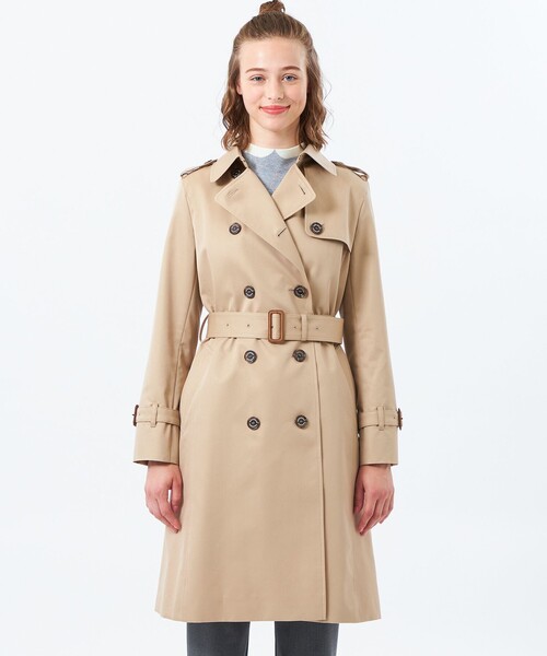 MACKINTOSH PHILOSOPHY(マッキントッシュ フィロソフィー)の「【WEB&一部店舗限定】RYDAL(ライダル)96(トレンチコート・レディース・ベージュ/ダークネイビー・36/40/38)」の11枚目の写真