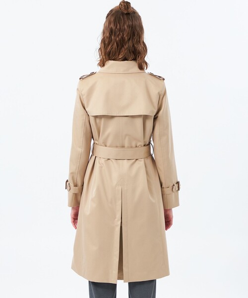 MACKINTOSH PHILOSOPHY(マッキントッシュ フィロソフィー)の「【WEB&一部店舗限定】RYDAL(ライダル)96(トレンチコート・レディース・ベージュ/ダークネイビー・36/40/38)」の13枚目の写真