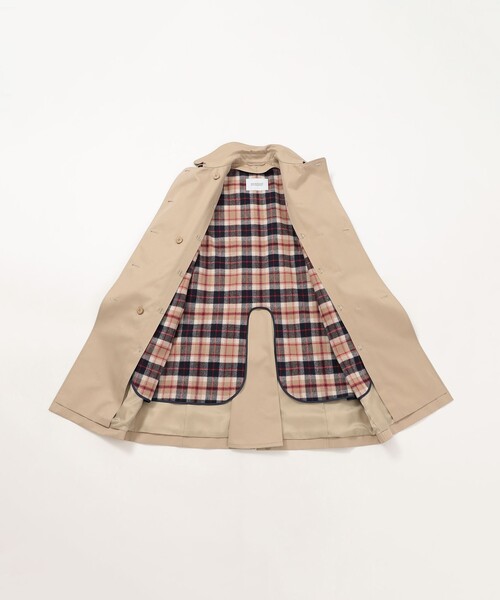 MACKINTOSH PHILOSOPHY(マッキントッシュ フィロソフィー)の「【WEB&一部店舗限定】RYDAL(ライダル)96(トレンチコート・レディース・ベージュ/ダークネイビー・36/40/38)」の6枚目の写真