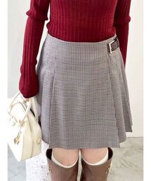 LILY BROWN（リリーブラウン）の「サイドベルトプリーツスカショーパン（その他パンツ）」