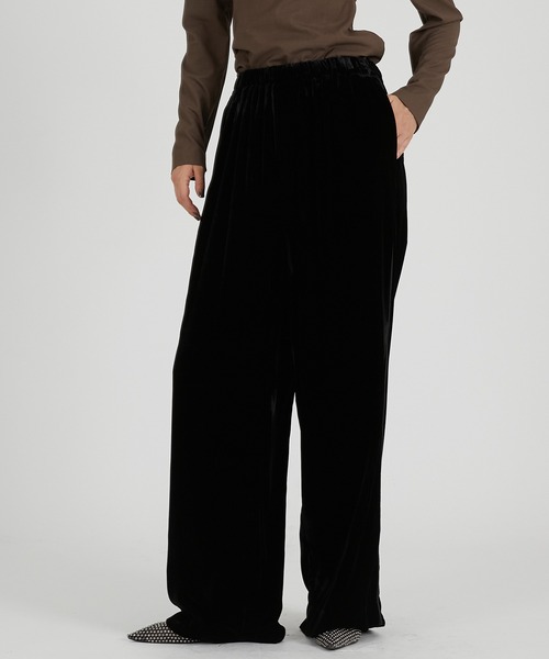 PRANK PROJECT(プランクプロジェクト)の「ベロアラインイージーパンツ / Velour Line Easy Pants(その他パンツ・レディース・ブラック/ピンク/イエロー・36/38)」の11枚目の写真