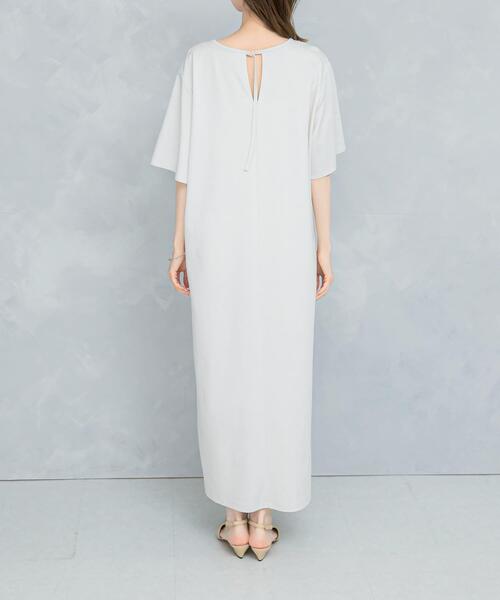 URBAN RESEARCH ROSSO WOMEN(アーバンリサーチ ロッソ)の「クールタッチハイゲージカットワンピース(ワンピース・レディース・ブラック/ベージュ系その他・FREE)」の6枚目の写真