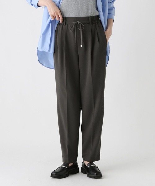 Elura(エルーラ)の「サマ見えリラクシーゆるテーパードパンツ / 578319(スラックス・レディース・ブラック/ダークブラウン/チャコールグレー・LARGE/MEDIUM)」の10枚目の写真